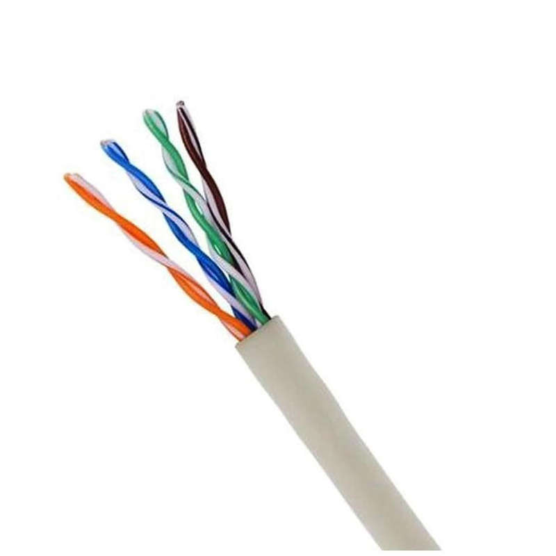 Microworld Cat5E 305M Cca Network Cable - Grey, High-Speed Ethernet Connectivity