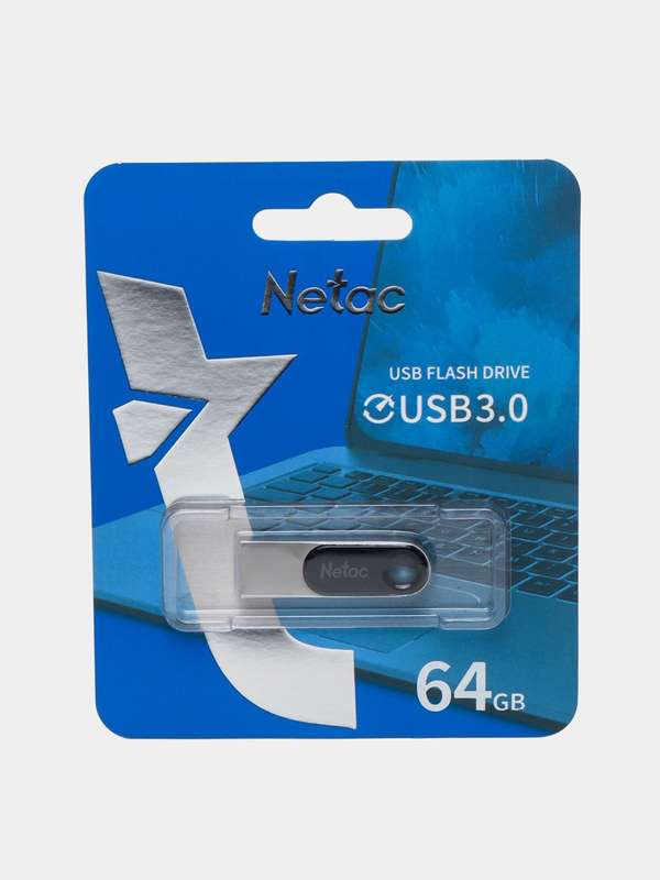 Netac 64GB USB 3.0 Flash Drive High Speed Thumb Drive for Fast Data Transfer Storage and Backup N...
