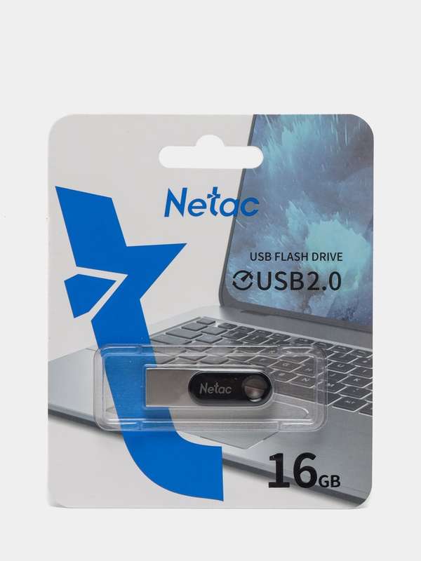 Netac 16GB USB 2.0 Flash Drive High Speed Data Storage Pen Drive for PC Laptop Car and More