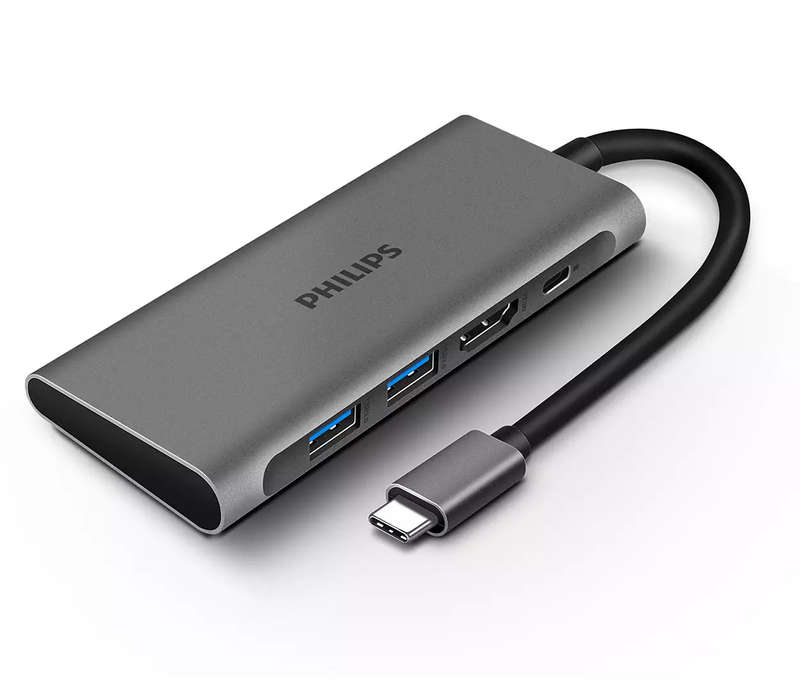 Hub: Usb-C - 4P - 2X U3.0 Hdmi 4K Type-C