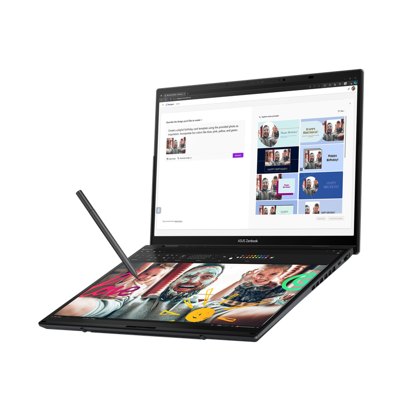 PRE-Loved ASUS Zenbook DUO UX8406 14" Dual Screen Core Ultra 7 16GB RAM 1TB SSD Windows 11 Pro