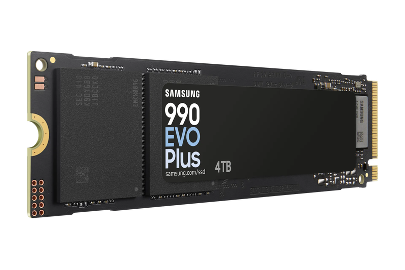 SAMSUNG MZ-V9S4T0BW 990 EVO Plus 4TB NVMe SSD - Read Speed up to 7250 MB/s; Write Speed to up 630...