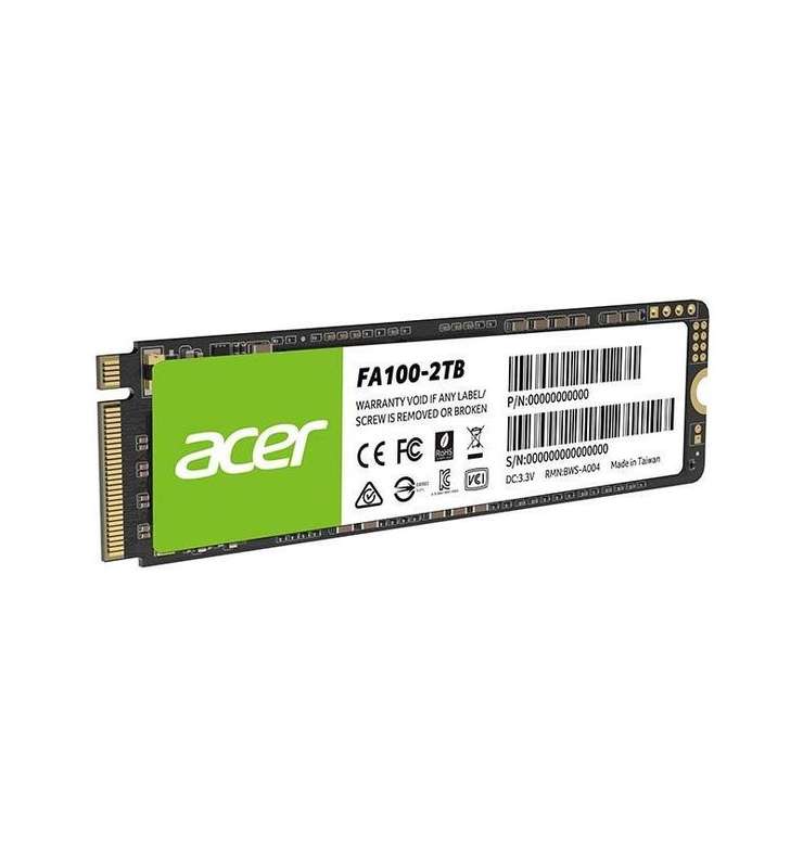 Acer 2TB M.2 NVMe PCIe Gen3 x4 SSD  High-Performance Internal Drive for Gaming, Laptops & PCs