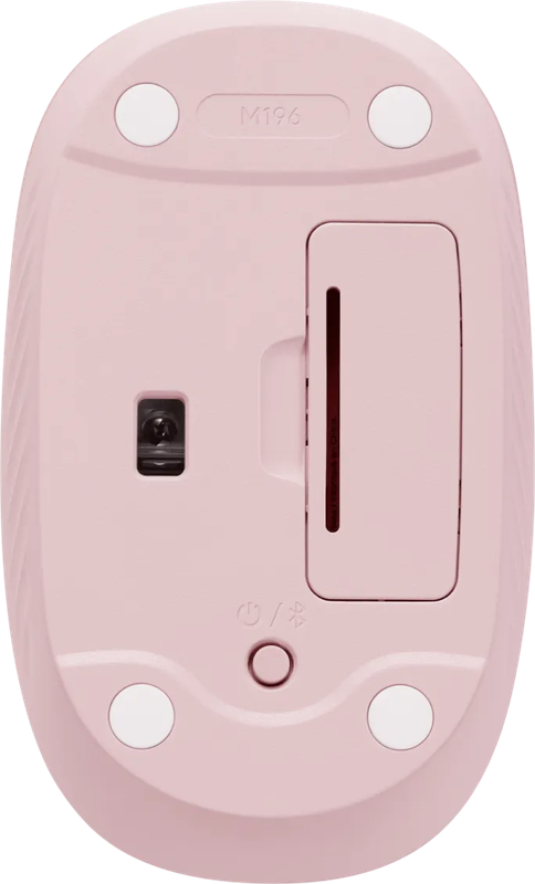 Logitech M196 - Wireless Mouse - Rose - Bluetooth