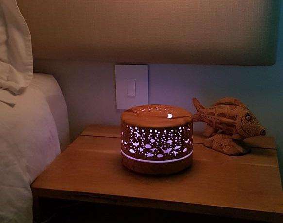 500ml Ultrasonic Aroma Diffuser - 7 Soothing LED Colors
