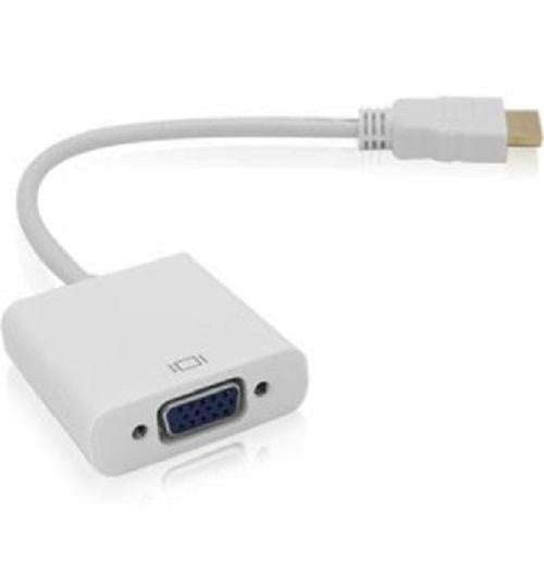 MicroWorld HDMI Mini to VGA Female Adapter Cable - 20CM Male to Female Connector