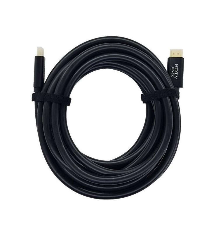 MicroWorld HDMI 10M V2 Cable - Ultra HD 4K@60Hz, HDR, Ethernet, Gold-Plated