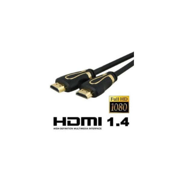 Microworld HDMI 25m Braided Cable - High-Speed Digital Audio & Video, Gold-Plated Connectors