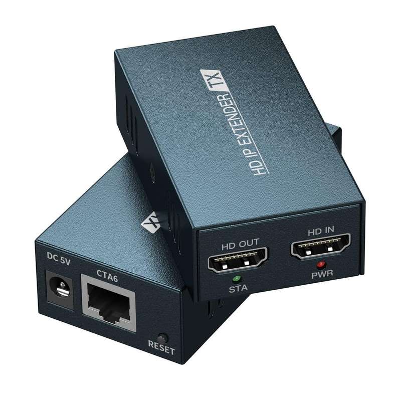 Extender HDMI 150m over LAN - Transmitter and Receiver Kit