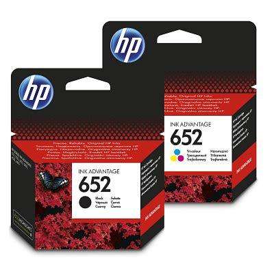 HP 652 Black + 652 Tri-Colour Original Ink Cartridge Bundle