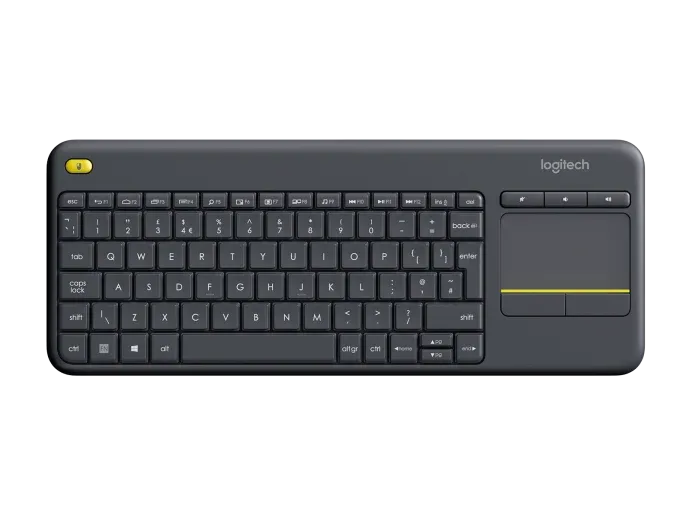 920-007145 - LOGI K400  Wireless Keyboard  Plus Touch (Dark Grey) Unifying  USB receiver