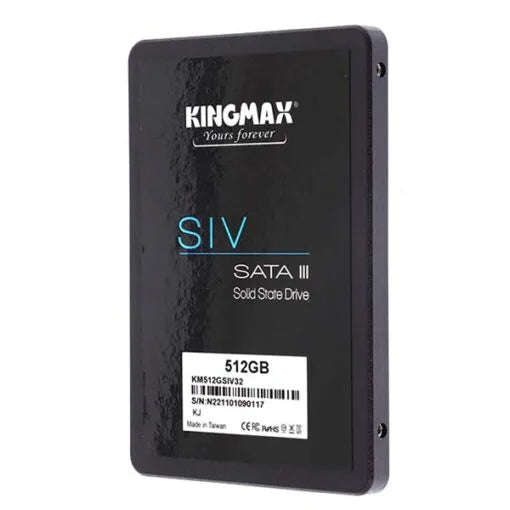 KINGMAX 512GB SSD SATA III 2.5 Inch Solid State Drive with 540MB/s Read and 480MB/s Write Speeds
