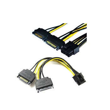 Sata (M) X2 To 8 Pin