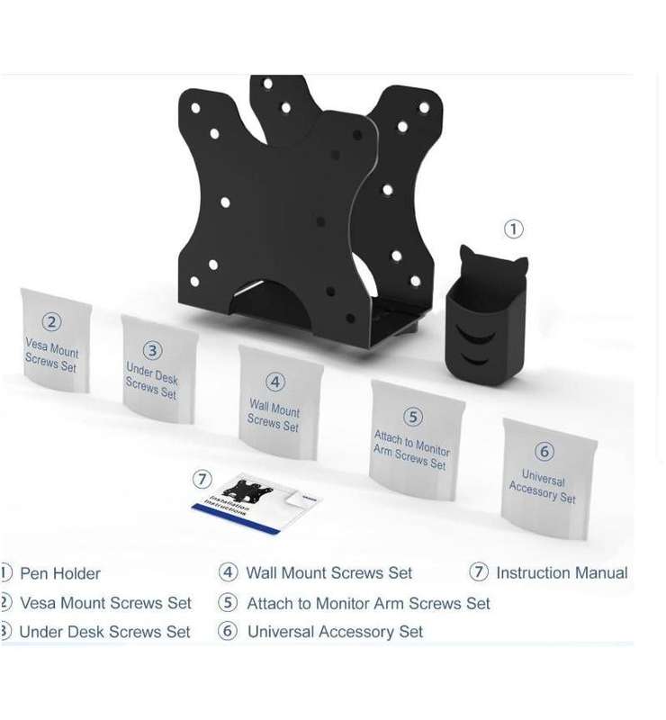 THIN CLIENT PC MOUNT -UNIVERSAL