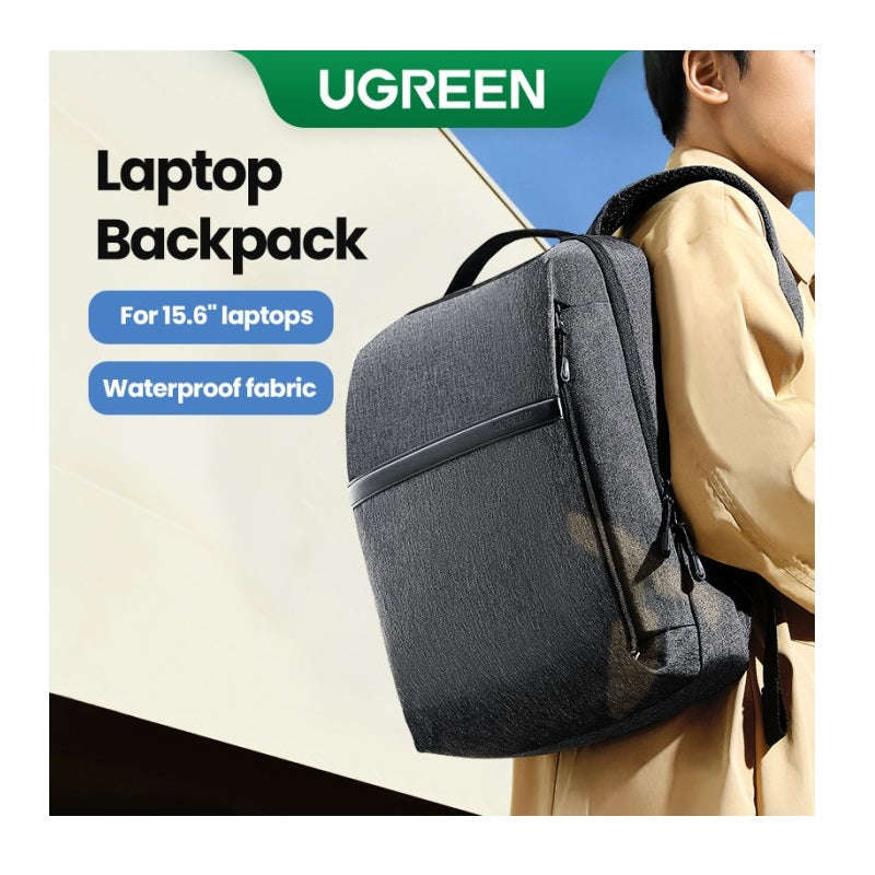 UGREEN Laptop Backpack B02 (Up to 15.6", Waterproof, YKK Zips, Wear-Resistant)