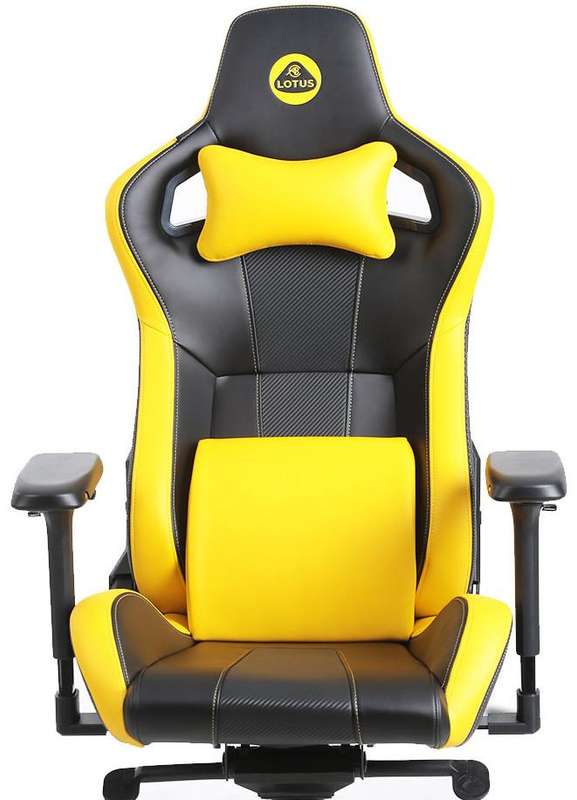 OCPC Lotus Gaming Chair  Ergonomic RGB Racing Seat with Lumbar Support