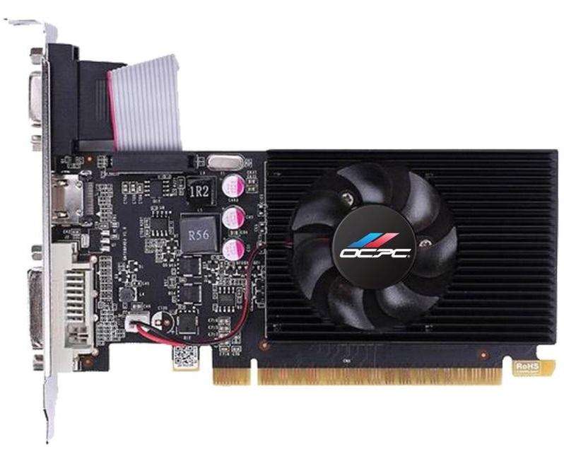 OCPC Gaming NVIDIA Geforce GT730 4GB GDDR3 128Bit PCI-Express Graphics Card