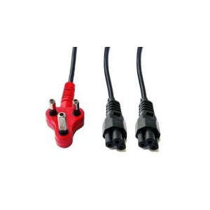 Microworld Ded 2-Way Clover Power Splitter Cable for Computers - Efficient Power Distribution