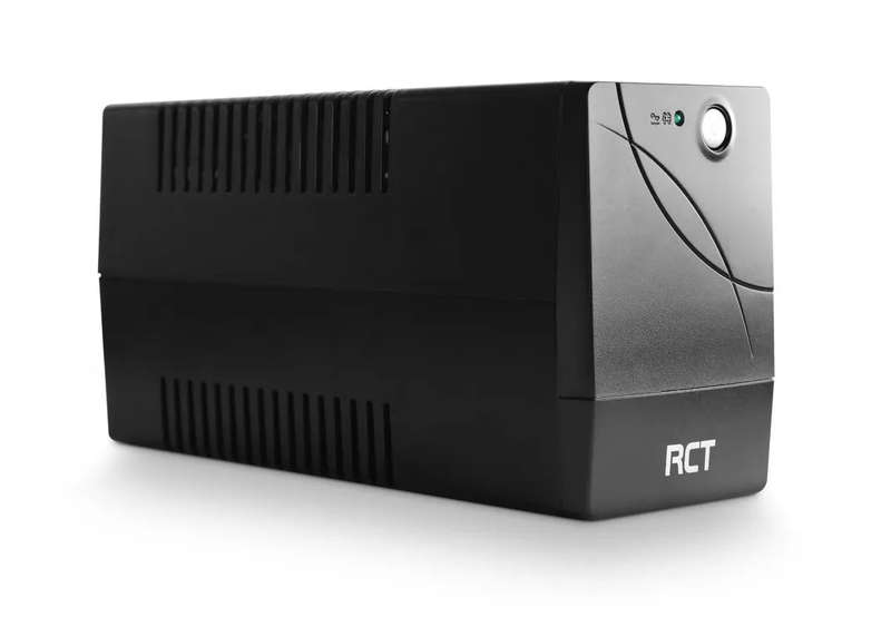RCT 650VA LINE-INTERACTIVE UPS 360W with SA WALL SOCKET - 1 X TYPE M 2 X TYPE N. - BATTERY 6 MONT...