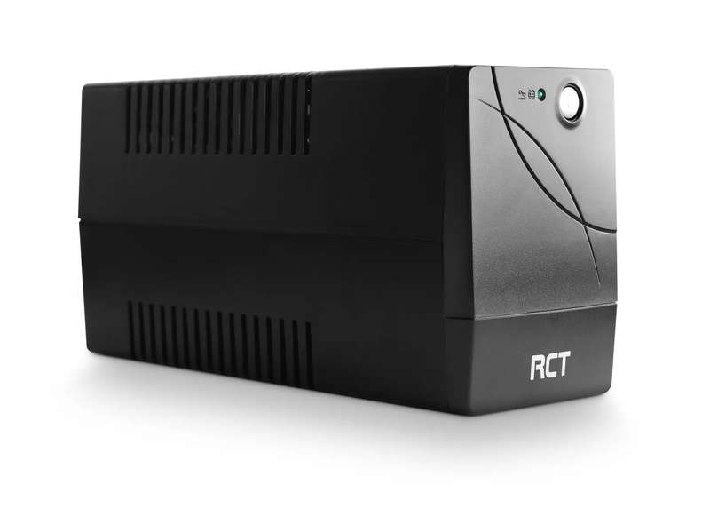 RCT 850VA LINE-INTERACTIVE UPS 510W WITH SA WALL SOCKETS - 1 X TYPE M 2 X TYPE N. BATTERY 6 MONTH...