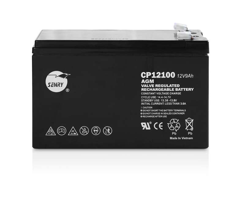 RCT SENRY CP12100 12V DC 9AH RECHARGEABLE SEALED AGM BATTERY -  6 MONTH WARRANTY ONLY!