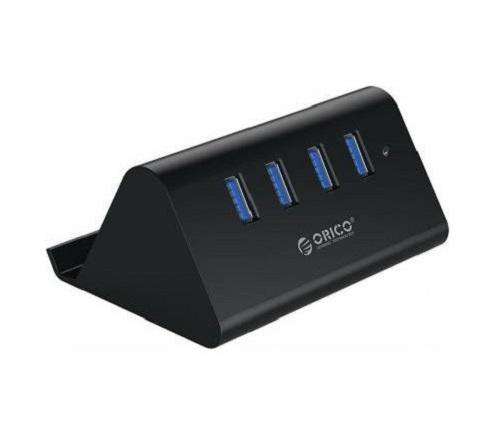 Hub: Usb3.0 -  4P Bk Stand