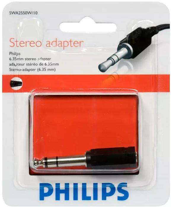 Aud: 3.5Mm (F) Stereo > 6.3Mm (M)