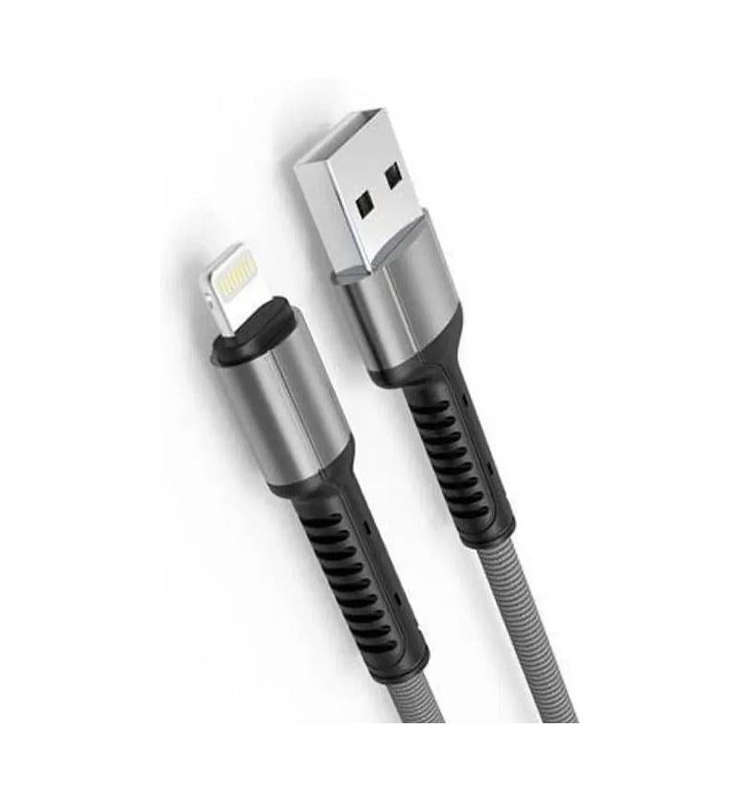 Ldnio High-Speed 2M Lightning Charge & Sync Cable, 2.4A, Copper Core, Denim Alloy
