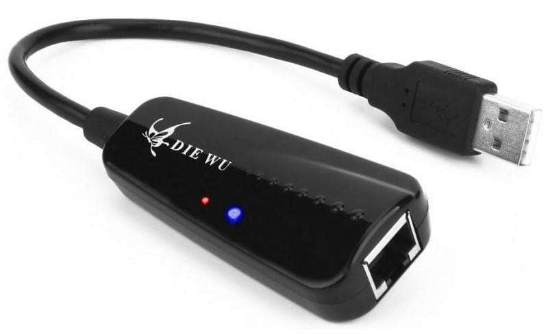 Usb A (M) To 10/100 Lan Port