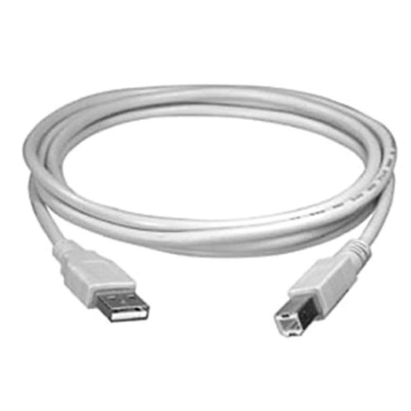 Microworld USB 2.0 Printer Cable 5.0M - High-Speed A-B Connection for Printers