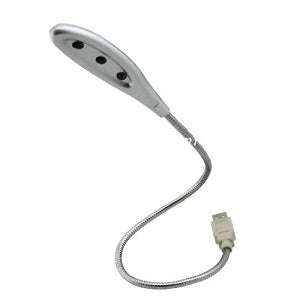 Microworld USB LED Light for Laptops - Flexible Keyboard Illumination