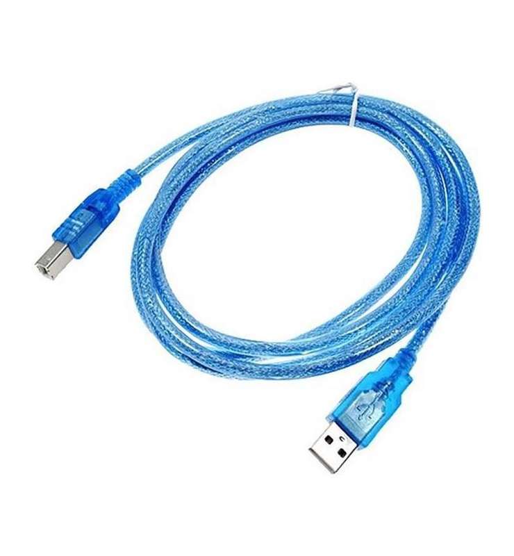 Microworld USB 2.0 A-B Cable, 1.8M Length, High-Speed Data Transfer for Electronics