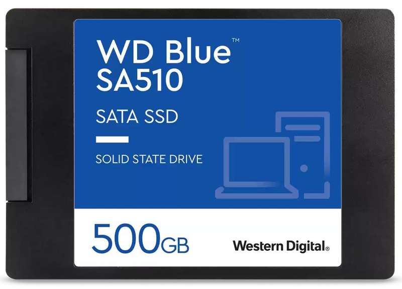 WD Blue 500GB 2.5" SATA Internal SSD
