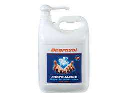 DEGRASOL MICRO MAGIC GEL GRIT HAND CLEANER HAND PUMP 5L
