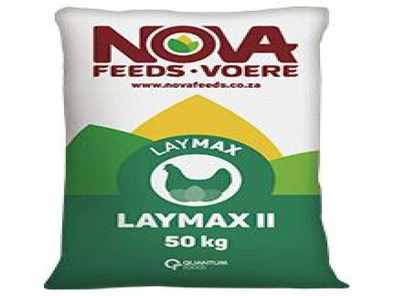 Nova Chicken feed Laymax 2 -50kg Bag