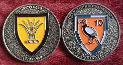 Commemorative Challenge Coin - Sector 10 - 10 Armoured Squadron