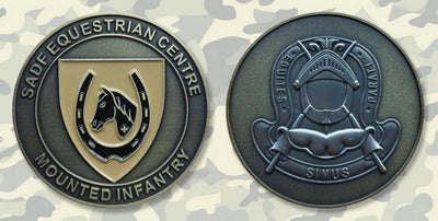 Commemorative Challenge Coin - SADF Equestrian Centre