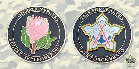 Commemorative Challenge Coin - Operation Protea