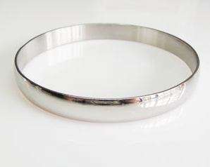 10mm Stainless Steel Bangle 65mm