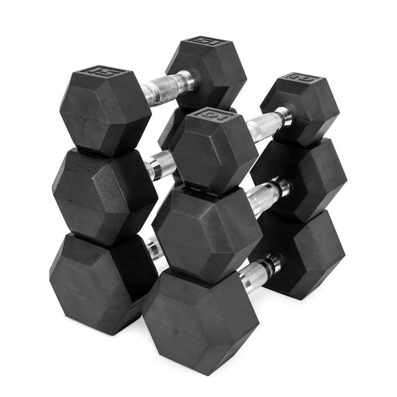 GravityGrip Dumbbell - Black - 30kg -  Fine Living
