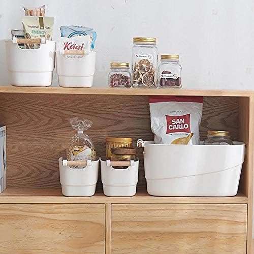Elegance Storage Basket - L - White - Fine Living