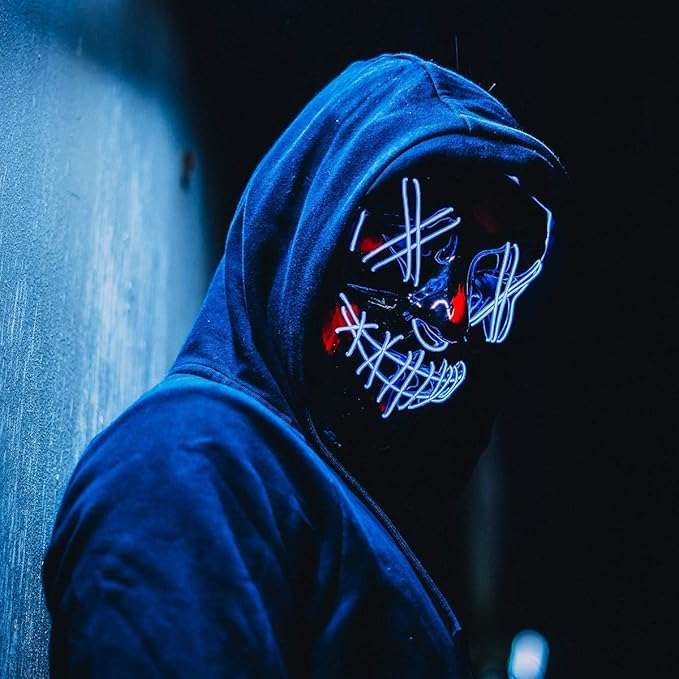 Halloween Mask Pink