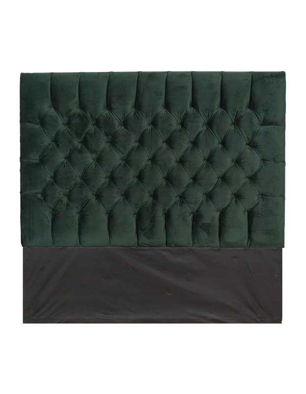 Florida Headboard - Queen - Velvet Green