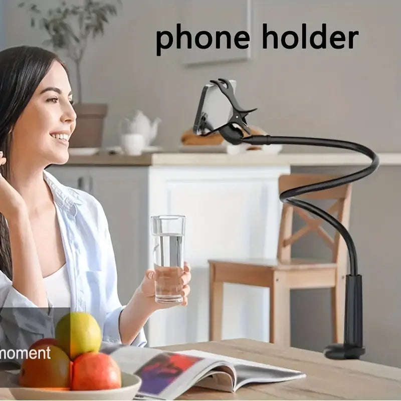 Spiral Phone Stand - White