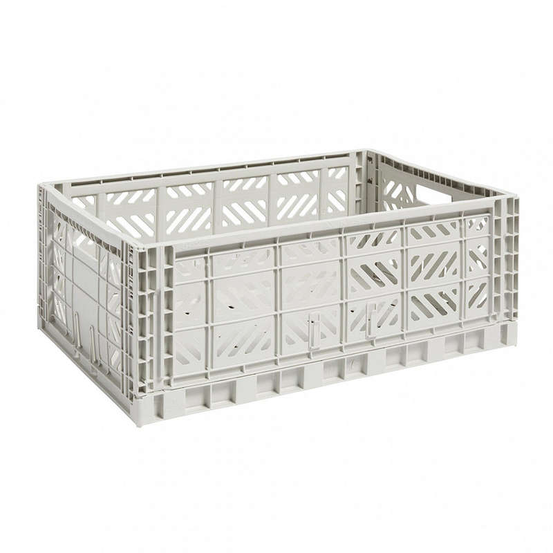 Fine Living Folding Crate Small - Grey