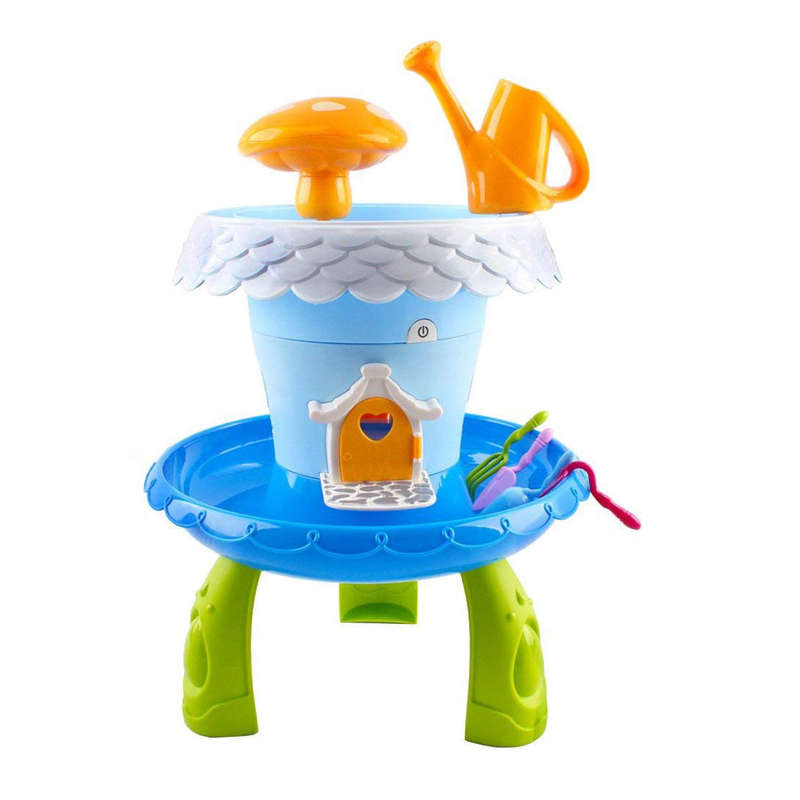 Jeronimo - DIY Garden house play set - Blue with lights
