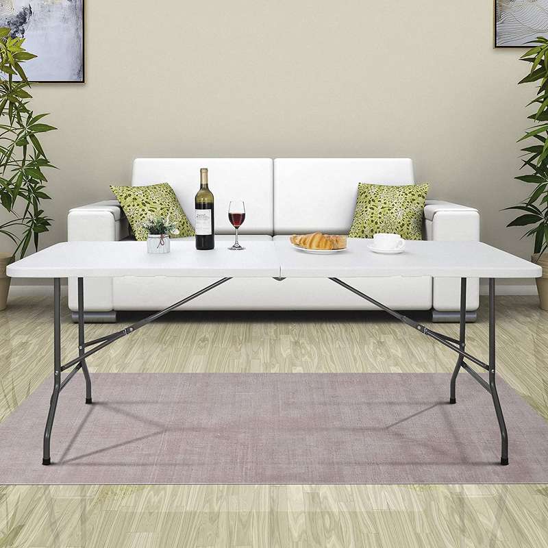 1.7m Folding Table - White