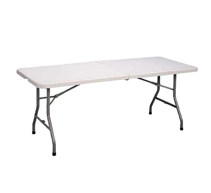 1.7m Folding Table - White