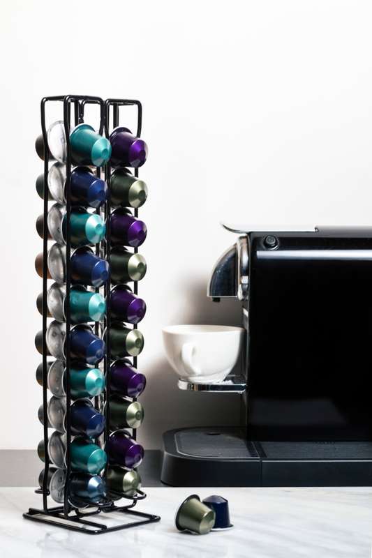 Fine Living - 40 Pack Coffee Pod - Black