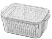 FRESHStore Liquid Drainer Rect Wide Storage